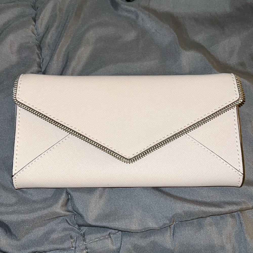 Rebecca minkoff blush saffiano wallet